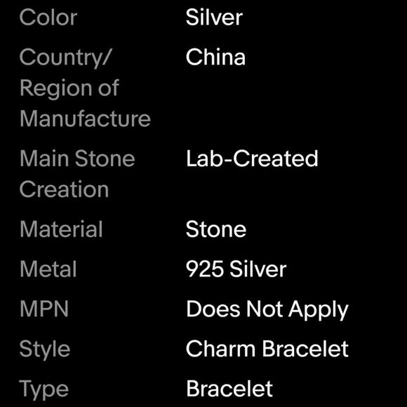 MERMAID BANGLE 🧜♀️ ADJUSTABLE 925 - Picture 5 of 5